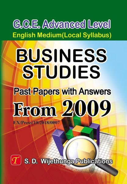 Business Studies From 2009 E/M